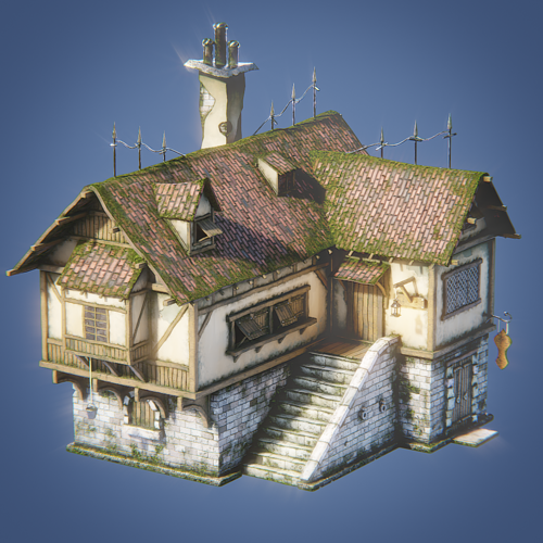 Medieval House 003 preview image
